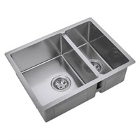 Кухонная мойка Zorg R 58-2-44, 58 см, нержавеющая сталь, цвет нержавеющая сталь R 58-2-44