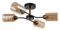 Люстра на штанге Escada Vertigo 1131/4P Black/Gold esc_1131_4p_black_gold