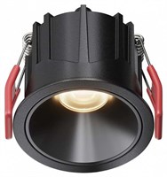 Встраиваемый светильник Maytoni Alfa LED DL043-01-10W3K-RD-B-1 my_dl043-01-10w3k-rd-b-1