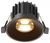 Встраиваемый светильник Maytoni Round DL058-12W2.7K-B my_dl058-12w2.7k-b