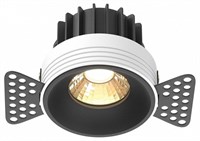 Встраиваемый светильник Maytoni Round DL058-12W2.7K-TRS-B MY_DL058-12W2.7K-TRS-B