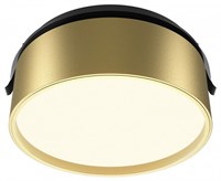 Встраиваемый светильник Maytoni Onda DL024-18W3K-BMG my_dl024-18w3k-bmg