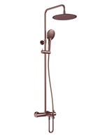 Душевая система Aquame, AQM8008BC, термостатическая, цвет шлифованная медь aqm8008bc