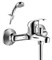Смеситель для ванны и душа Rossinka Silvermix Y35-31 однорычажный, с лейкой и шлангом, хром - фото 165120