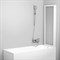 Шторка для ванны Ravak VS2 105 белая+рейн (796M010041) 796M010041