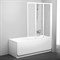 Шторка для ванны Ravak VS3 115 белая+рейн (795S010041) 795S010041