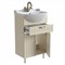 Тумба с умывальником напольная 50 см бежевый Kantri KAN50W3i95K IDDIS (KAN50W3i95K) KAN50W3i95K