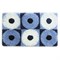 Коврик для ванной комнаты 50*80 см акрил Blue Circles IDDIS 270A580i12 (270A580i12) - фото 260402