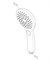 Ручной душ AM.PM Inspire V2.0 F0250A000, Хром F0250A000 - фото 324170 Ручной душ AM.PM Inspire V2.0 F0250A000, Хром F0250A000 - фото 324170