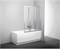 Шторка для ванны Ravak 10CVS2-100 R белый+транспарент  (7QRA0103Z1) - фото 329680