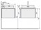 Тумба RAVAL Pure 56 подвесная белая Pur.01.56/P/W (Pur.01.56/P/W) Pur.01.56/P/W - фото 339522