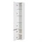 Шкаф - колонна Aquaton Капри L белый глянец  (1A230503KP01L) 1A230503KP01L