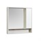 Зеркальный шкаф Aquaton Флай 100 белый, дуб крафт  (1A237802FAX10) - фото 341938