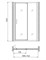 Душевая дверь Gemy Sunny Bay 110х190  (S28191C) S28191C - фото 343680 Душевая дверь Gemy Sunny Bay 110х190  (S28191C) S28191C - фото 343680