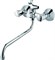 Смеситель для ванны RUSH Pioneer PI7950-51 с душем длинный излив хром (PI7950-51) PI7950-51