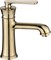 Смеситель для раковины RUSH Flores FLG0835-1 золото (FLG0835-1) FLG0835-1