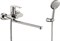 Смеситель для ванны RUSH Luson LU1630-51 с душем длинный излив хром (LU1630-51) LU1630-51