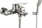 Смеситель для ванны RUSH Bering BE5535-44 с душем короткий излив хром (BE5535-44) BE5535-44