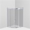 Душевой уголок AM.PM Gem W90G-401A090WT Профиль матовый, Хром, стекло прозрачное W90G-401A090WT