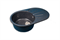 Мойка для кухни GranFest RONDO R-750 L  (R-750 L  черный) 455x746 - фото 357252
