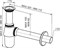 Сифон для раковины SantecPro (AQ4732R) AQ4732R Сифон для раковины SantecPro (AQ4732R) AQ4732R