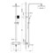 Душевая система с термостатом Timo Tetra-thermo (SX-0169/03) черный SX-0169/03