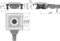Сливной трап AlcaPlast APV110 из нержавеющей стали экстра низкий 130x130 (APV110) APV110 - фото 375057