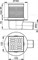 Сливной трап AlcaPlast APV31 105 x 105/50 (APV31) APV31