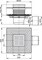 Сливной трап AlcaPlast APV3344 105 x 105/50/75 (APV3344) APV3344