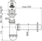 Сифон для умывальника AlcaPlast A42 A42