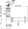 Сифон для умывальника AlcaPlast A41R A41R