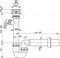 Сифон для мойки AlcaPlast A810-DN50 A810-DN50