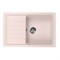 Мойка кухонная AquaGranitEx M-27 (311) светло-розовый - фото 382251