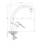 Смеситель для кухни DECOROOM DR70 (DR70021) DR70021