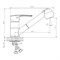 Смеситель для кухни DECOROOM DR70 (DR70023) DR70023