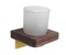 Держатель стакана для ванной матовое золото BRONZE DE LUXE Forest  (10704G ) - фото 383259