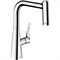 Смеситель для кухни Hansgrohe Metris Select M71 14834000 Хром 14834000 - фото 389161