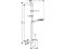 Душевой гарнитур Hansgrohe Raindance Select E 120 26621400, 90 см, 3 режима струи, корпус хром, лицевая часть белая 26621400 - фото 390486 Душевой гарнитур Hansgrohe Raindance Select E 120 26621400, 90 см, 3 режима струи, корпус хром, лицевая часть белая 26621400 - фото 390486