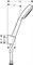 Душевой гарнитур Hansgrohe Crometta 100 1jet Porter 26665400, шланг 125 см, корпус хром, лицевая часть белая, 1 режим струи 26665400 - фото 390621 Душевой гарнитур Hansgrohe Crometta 100 1jet Porter 26665400, шланг 125 см, корпус хром, лицевая часть белая, 1 режим струи 26665400 - фото 390621