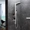 Душевой гарнитур Hansgrohe Rainfinity Showerpipe 360 26842700, корпус белый матовый, лицевая часть черная, 1 режим струи 26842700
