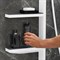 Душевой гарнитур Hansgrohe Rainfinity Showerpipe 360 26842700, корпус белый матовый, лицевая часть черная, 1 режим струи 26842700