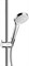 Душевая система Hansgrohe Croma Select S 180 2jet Showerpipe EcoSmart 27254400, белый/хром 27254400 - фото 391131 Душевая система Hansgrohe Croma Select S 180 2jet Showerpipe EcoSmart 27254400, белый/хром 27254400 - фото 391131