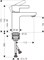 Смеситель для раковины Hansgrohe Metris S, 31068000, хром 31068000 - фото 391972 Смеситель для раковины Hansgrohe Metris S, 31068000, хром 31068000 - фото 391972
