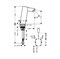 Смеситель для раковины Hansgrohe Talis S 32112000 Хром 32112000
