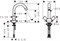 Смеситель для раковины Hansgrohe Logis 71221000, хром 71221000