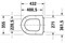 Крышка-сиденье Duravit ME by Starck 0020190000 с микролифтом 20190000