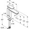 Смеситель для раковины Kludi Е2 492970575 492970575