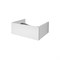 Ящик Dreja  BOX, 60 см, подвесной, для стеклянной столешницы LINE, 1 ящик, push-to-open, белый глянец (99.9100) - фото 441635