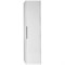 Пенал Dreja  PRIME, 35 см, подвесной/напольный, универсальный, 1 дверца, 4 стеклянные полки, белый глянец (99.9303) - фото 441798