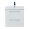 Тумба под раковину Dreja Gio 60 77.0101W подвесная, Белый глянец 77.0101W